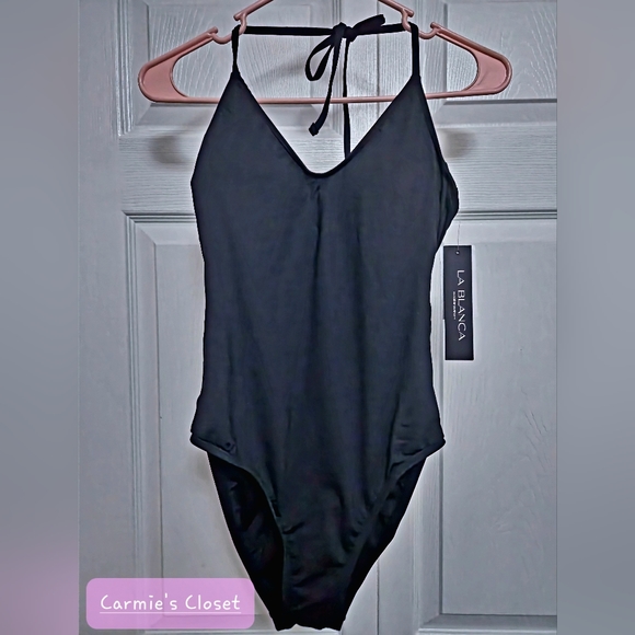 🔥NWT🔥OBO🔥 🔴 La Blanca Women's Island Goddess Mio One Piece Swimsuit Size 6 - Picture 3 of 7